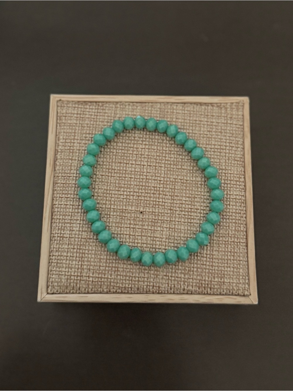 Turquoise Sparkle Stacker